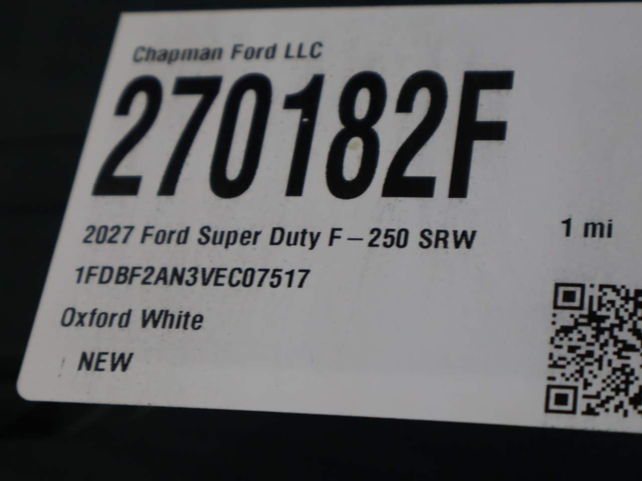 2027 Ford F-250 Super Duty XL