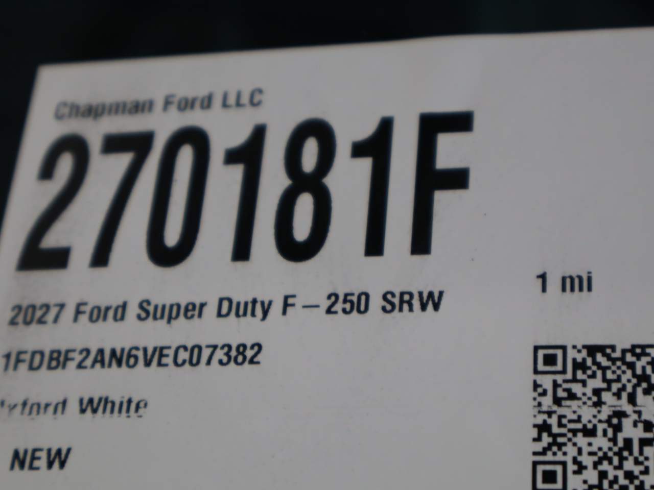 2027 Ford F-250 Super Duty XL