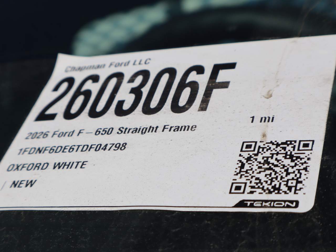 2026 Ford F-650 Super Duty Chassis