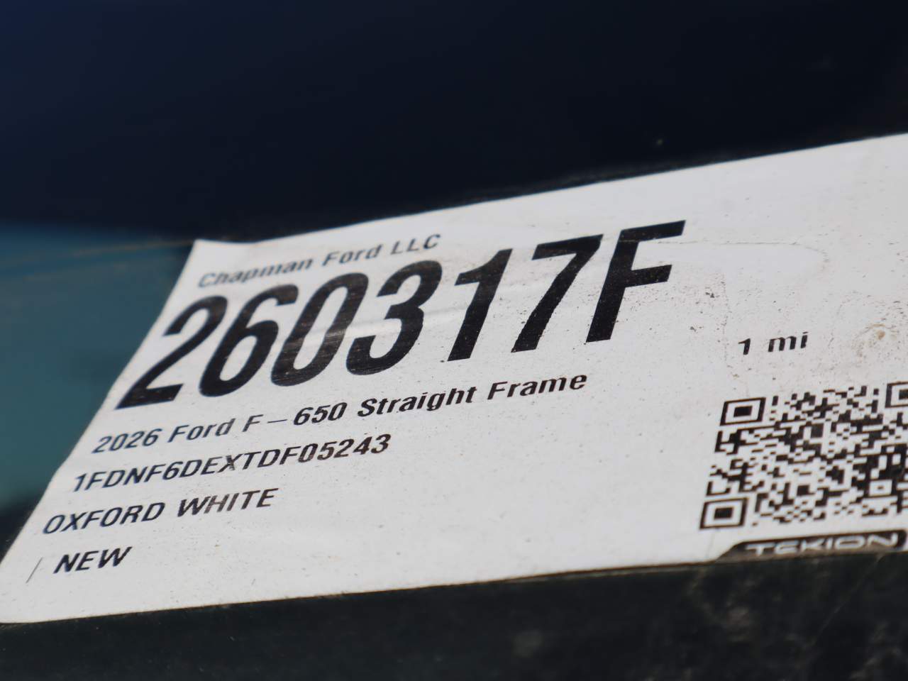 2026 Ford F-650 Super Duty Chassis