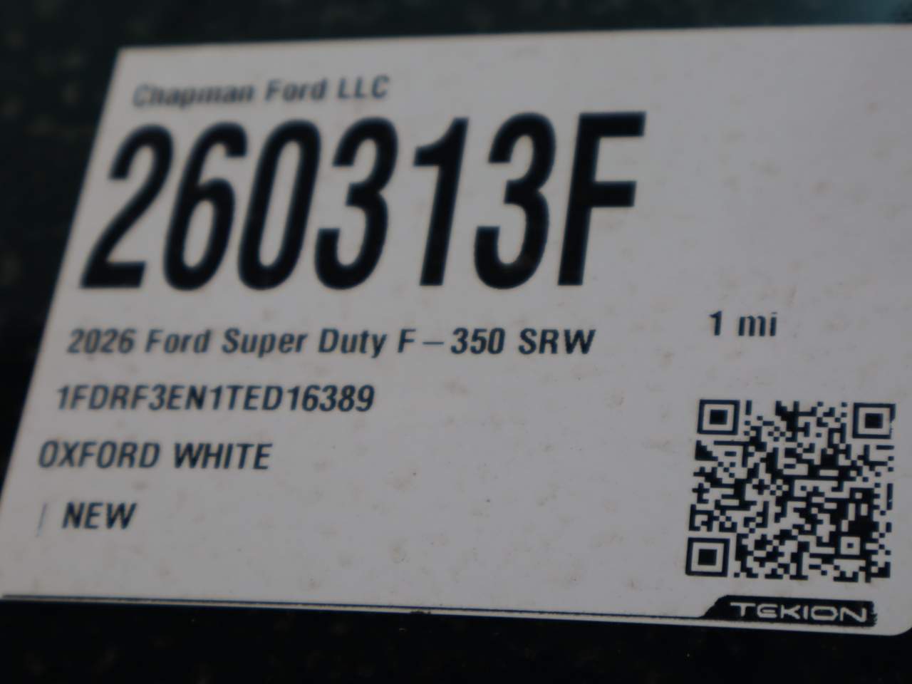 2026 Ford F-350 Super Duty SRW XL