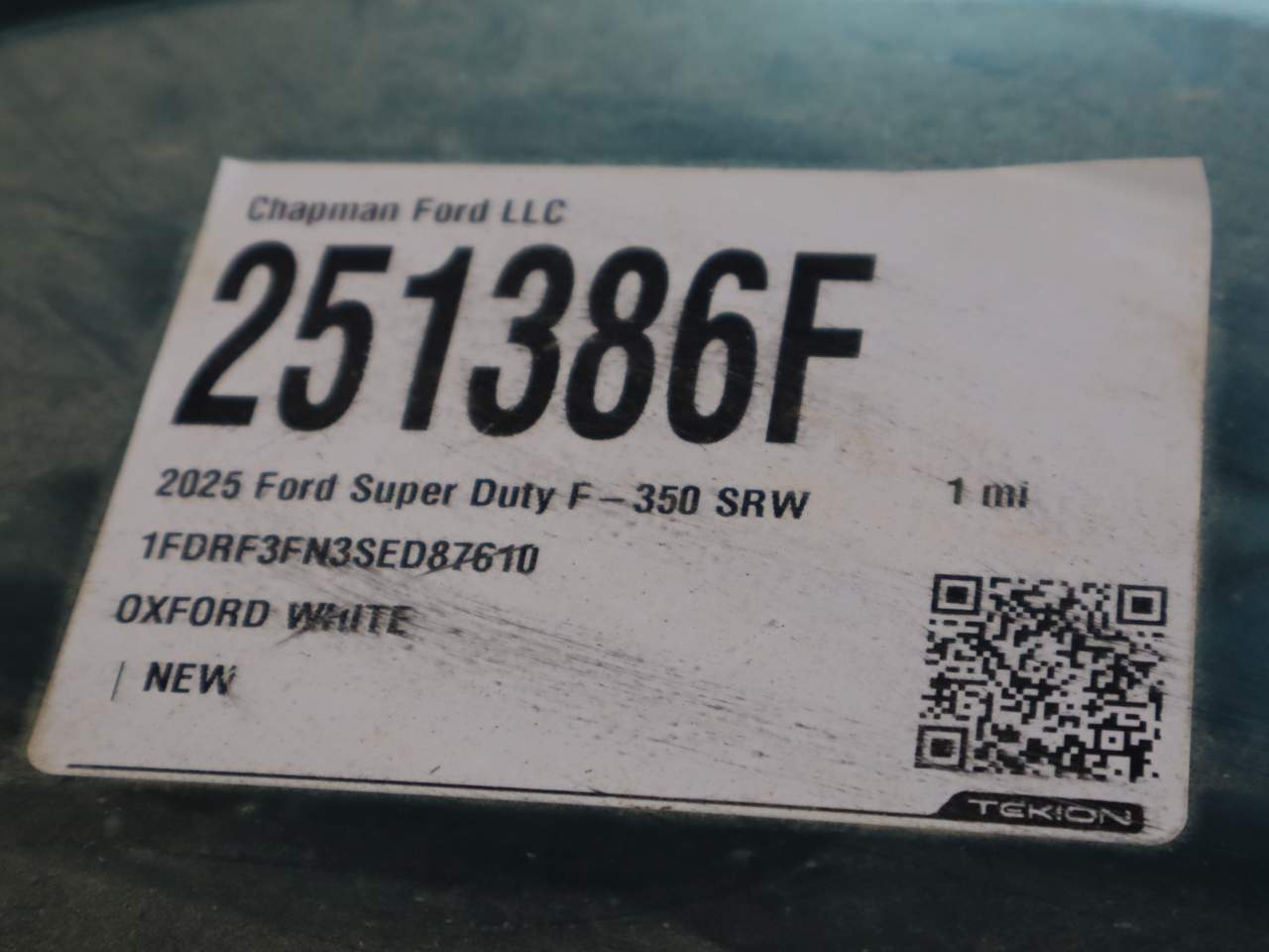 2025 Ford F-350 Super Duty SRW XL