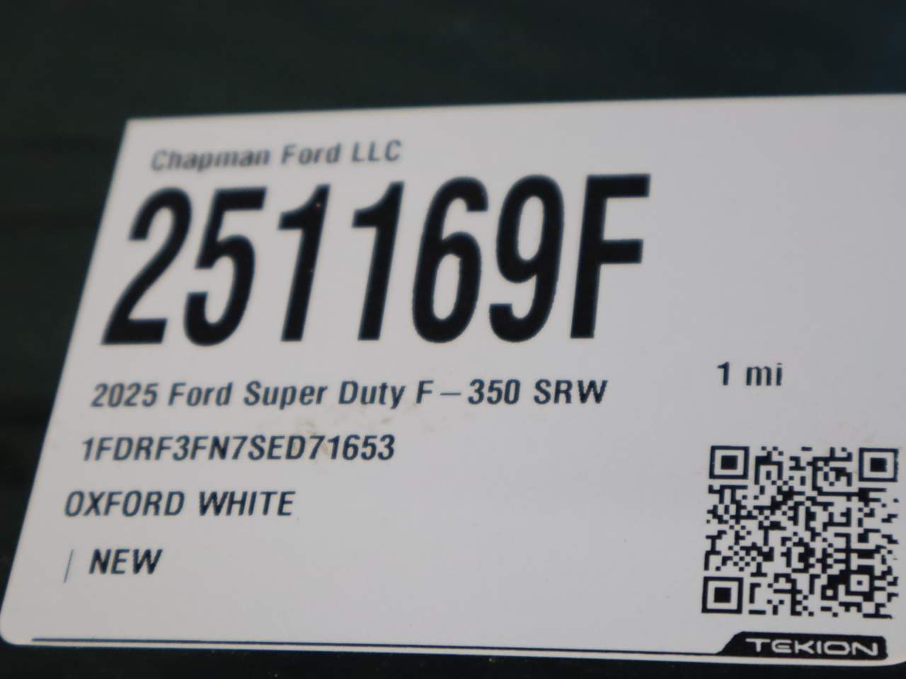 2025 Ford F-350 Super Duty SRW XL