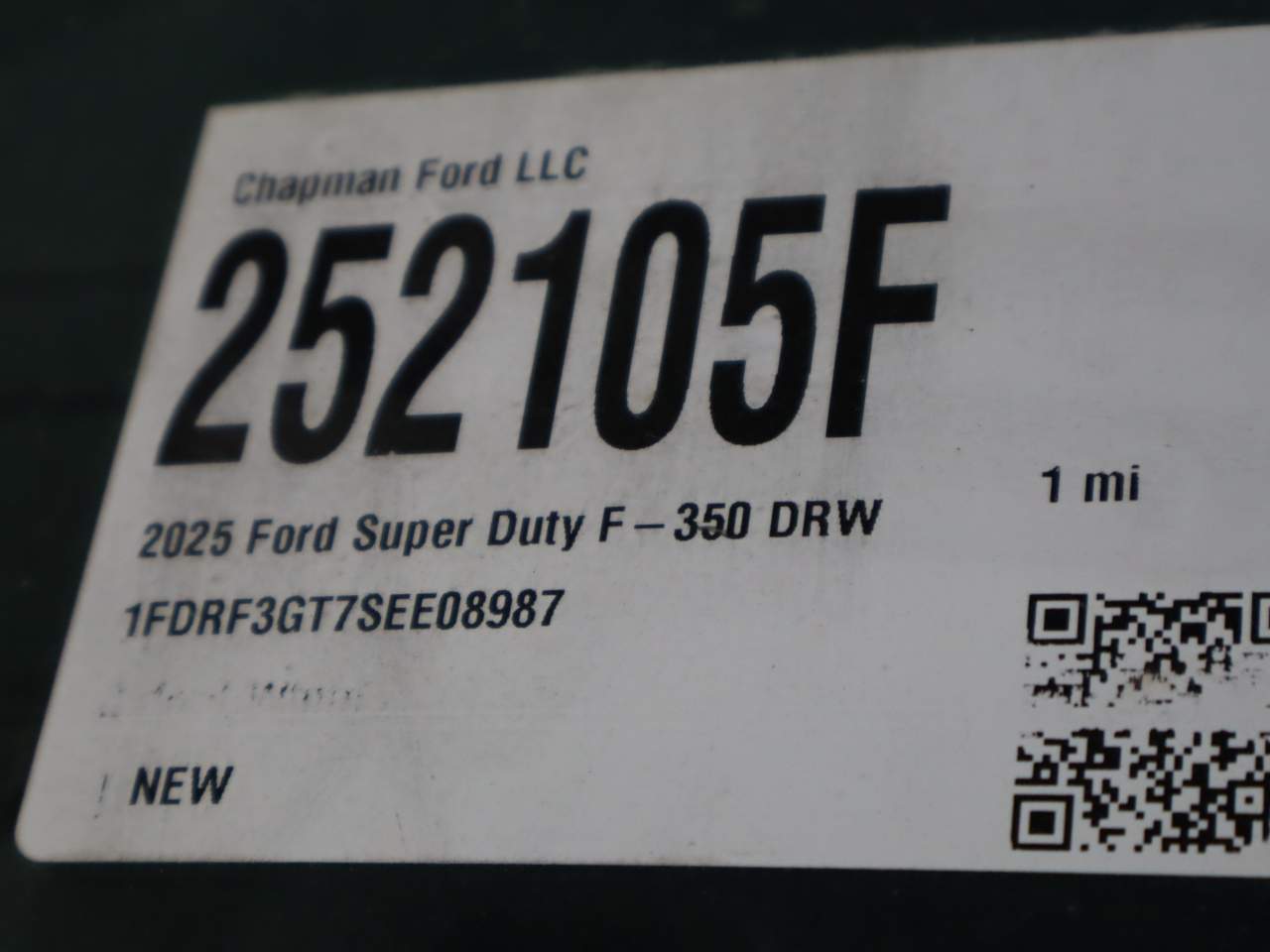 2025 Ford F-350 Super Duty Chassis