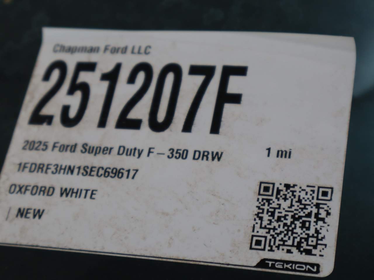 2025 Ford F-350 Super Duty Chassis