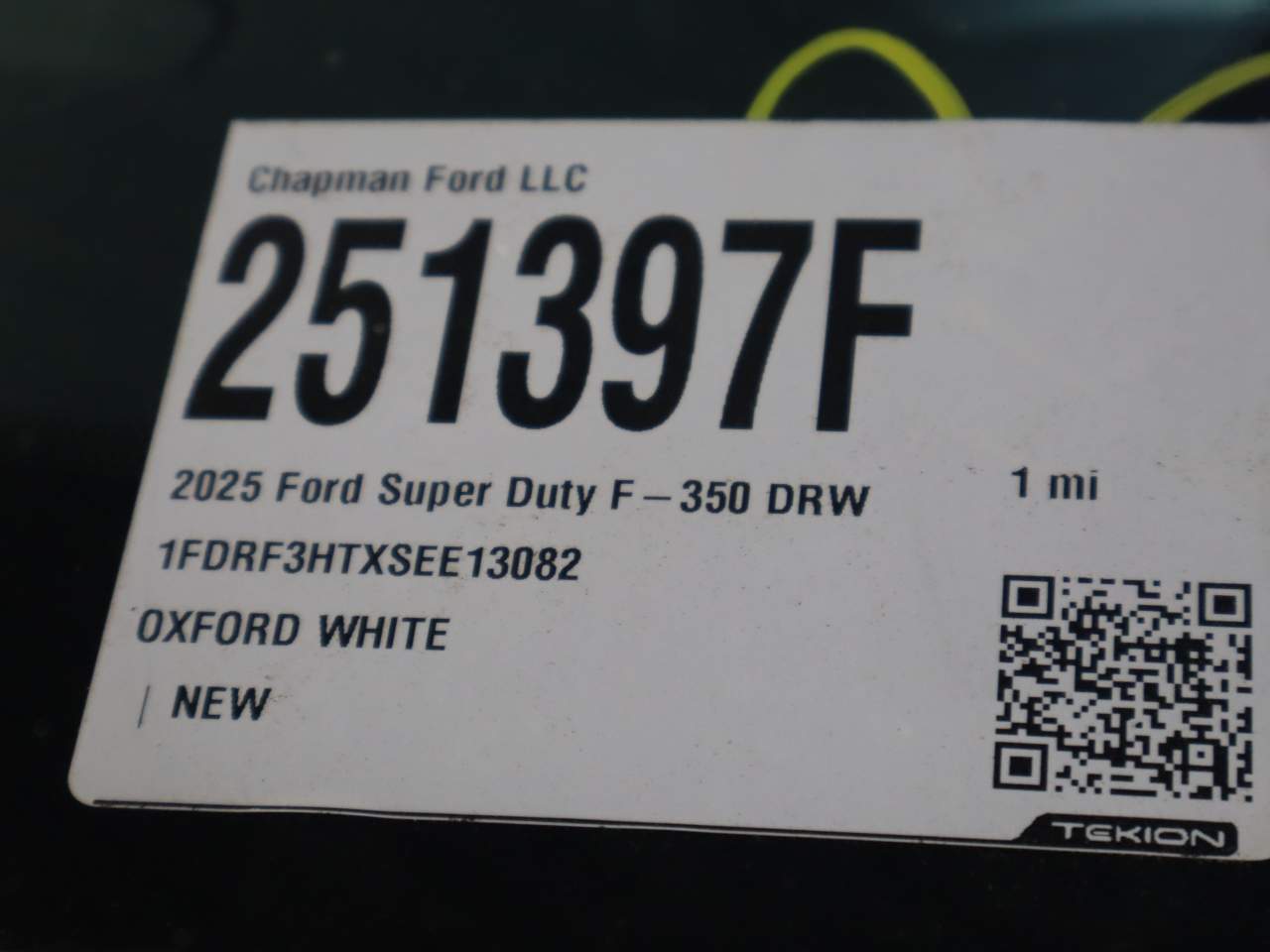 2025 Ford F-350 Super Duty Chassis
