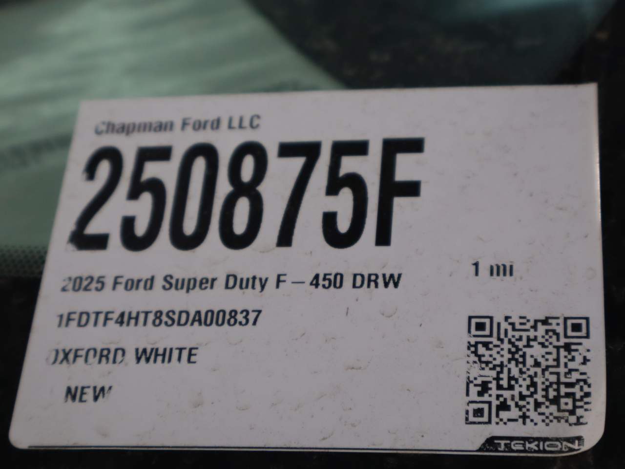 2025 Ford F-450 Super Duty Chassis