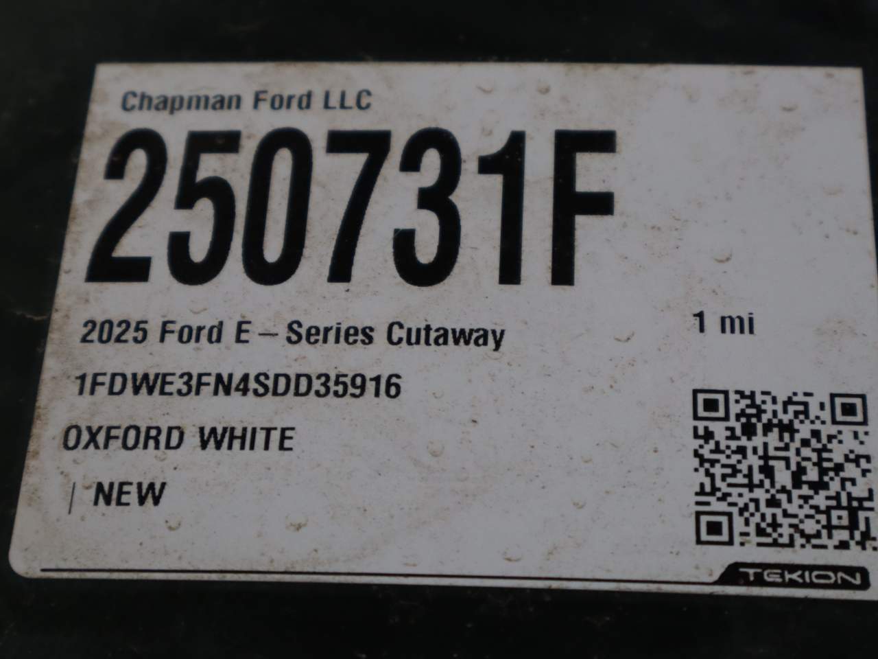 2025 Ford E-Series Full-Size