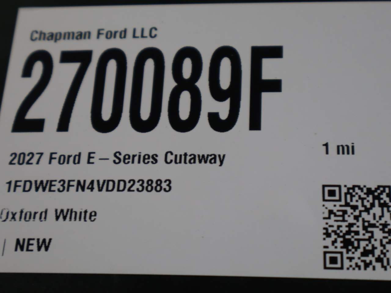 2027 Ford E-Series Full-Size