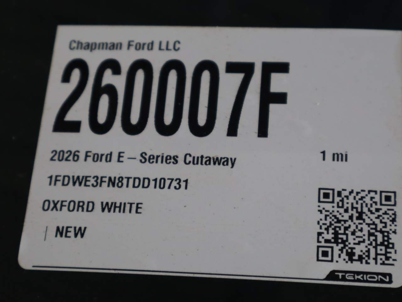 2026 Ford E-Series Full-Size