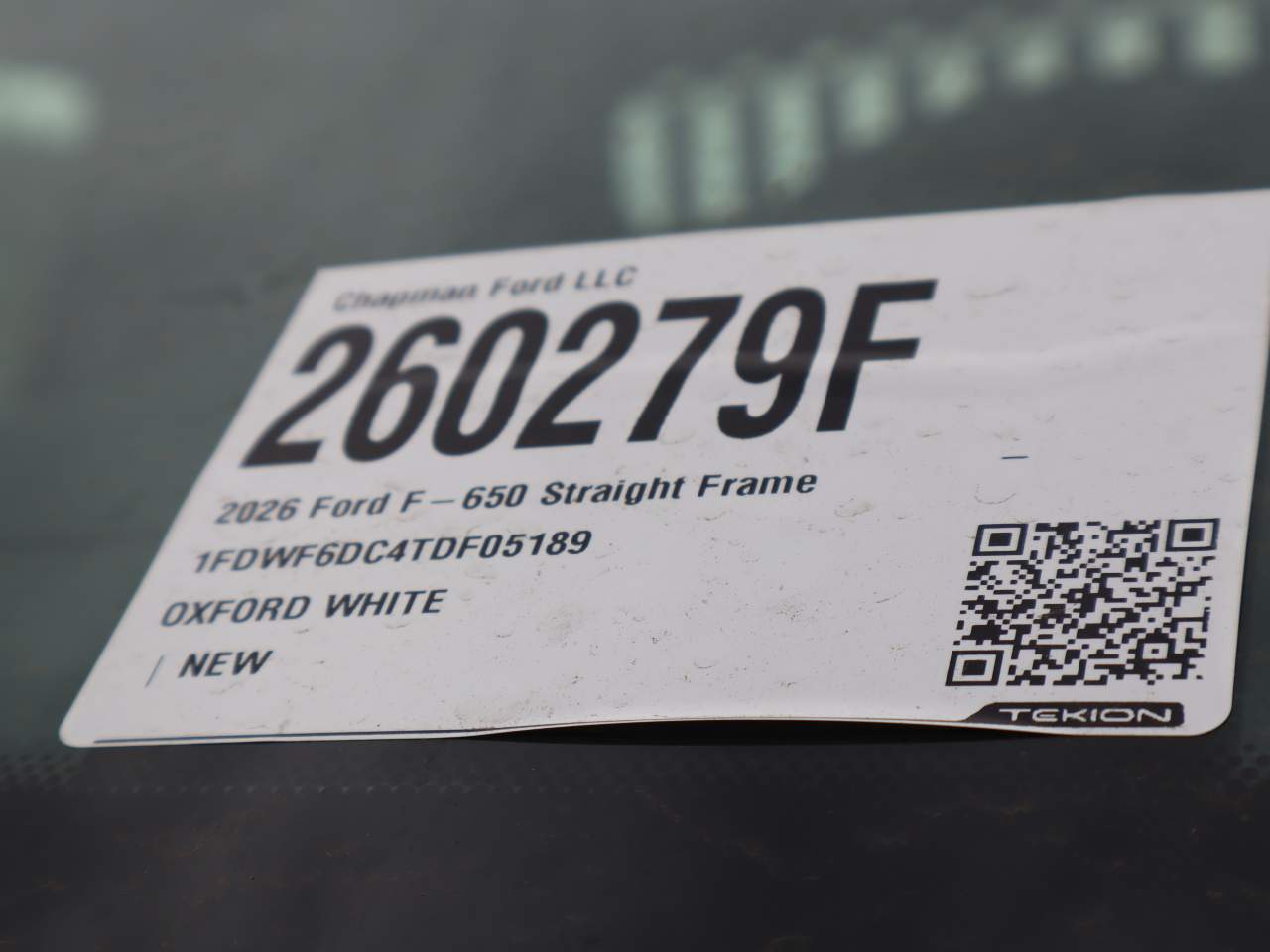 2026 Ford F-650 Super Duty Chassis