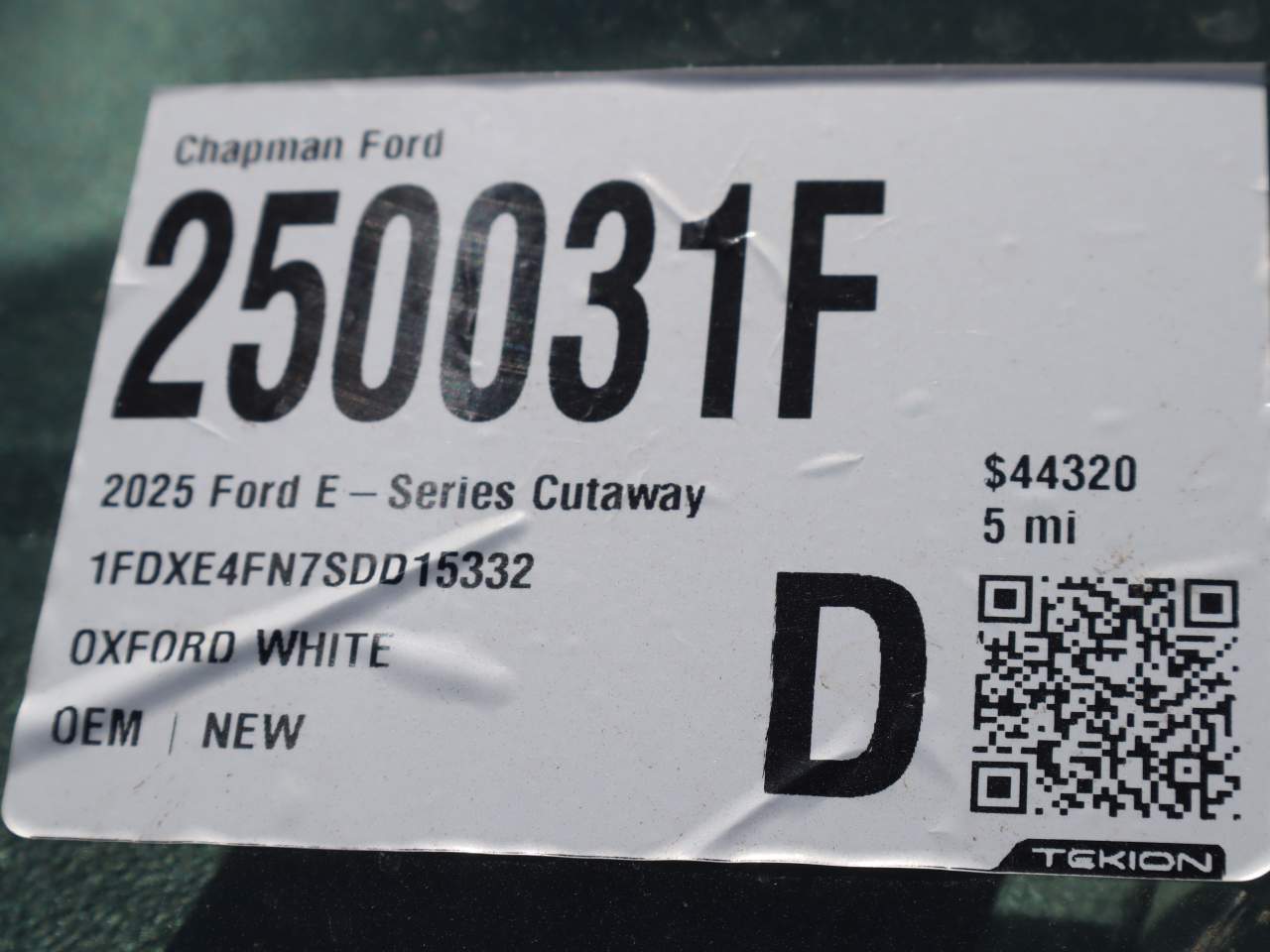 2025 Ford E-Series Full-Size