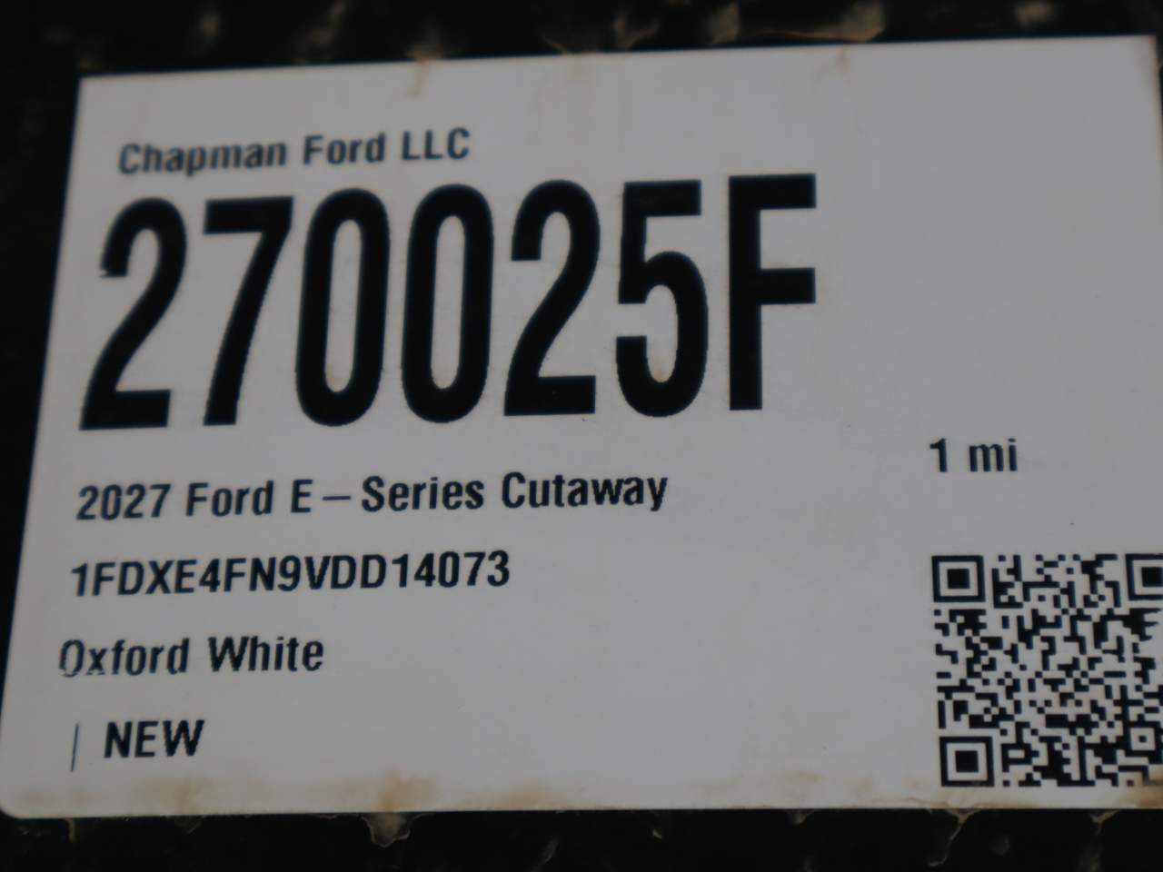 2027 Ford E-Series Full-Size