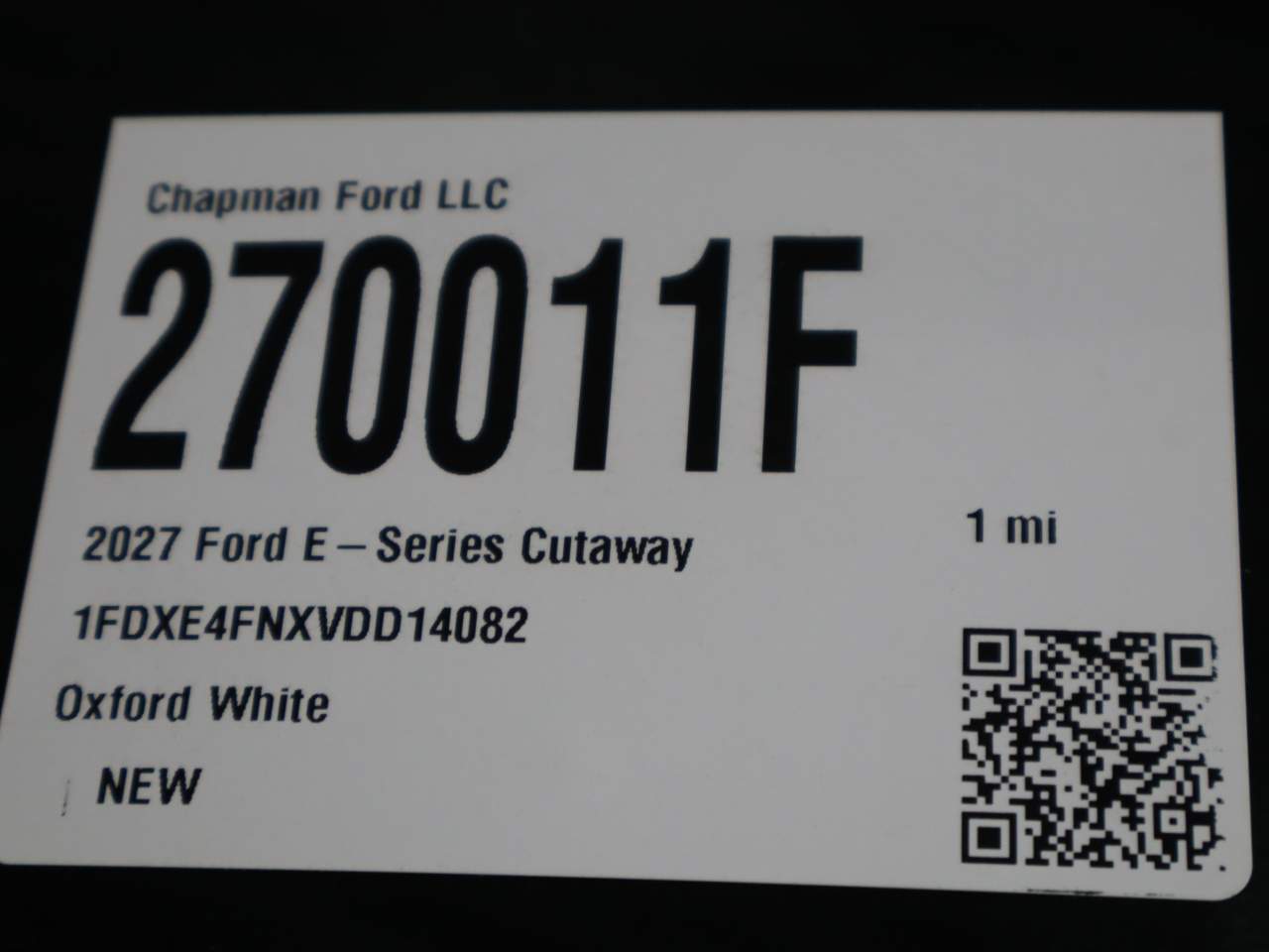 2027 Ford E-Series Full-Size