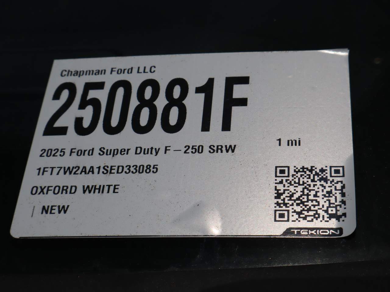 2025 Ford F-250 Super Duty Crew Cab XL