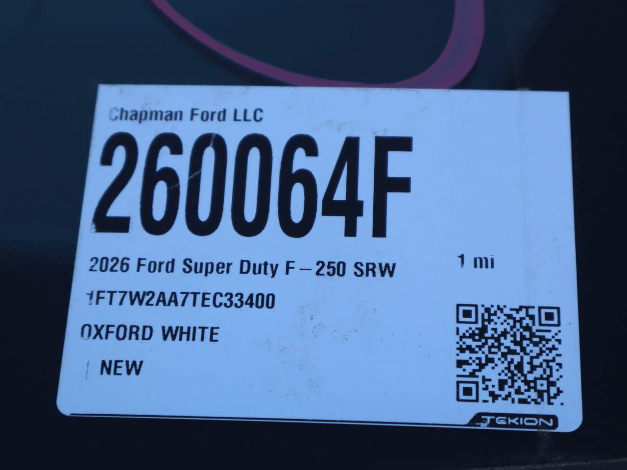 2026 Ford F-250 Super Duty Crew Cab XL