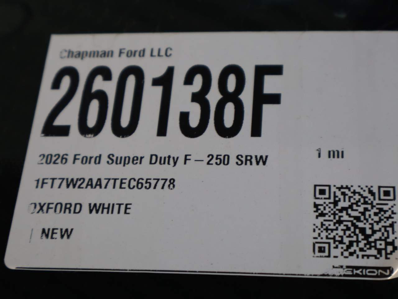 2026 Ford F-250 Super Duty Crew Cab XL