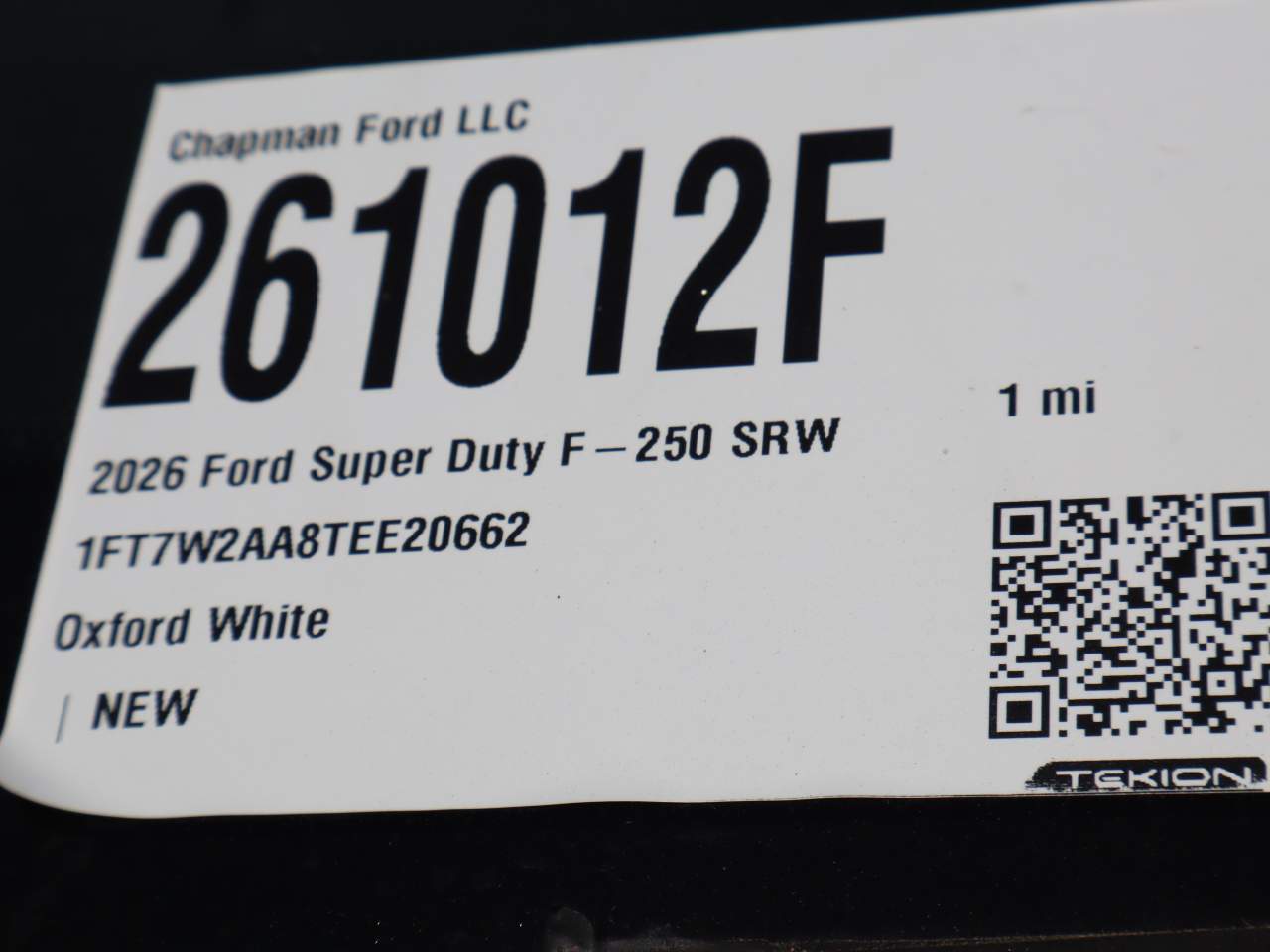 2026 Ford F-250 Super Duty Crew Cab XL