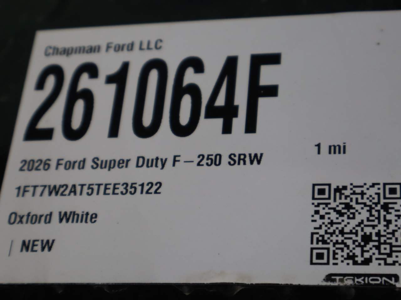 2026 Ford F-250 Super Duty Crew Cab XL