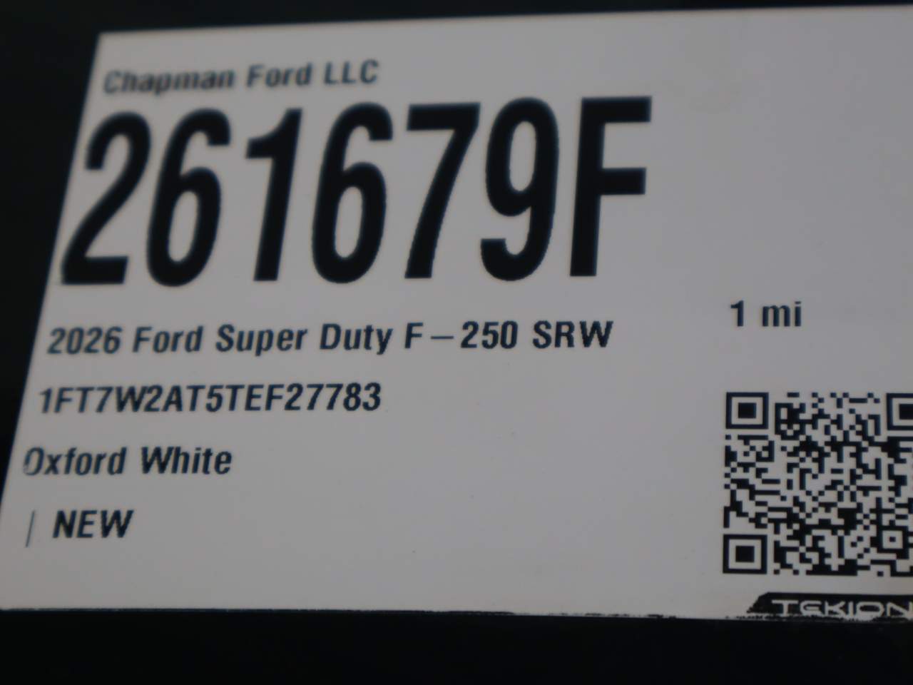 2026 Ford F-250 Super Duty Crew Cab XL
