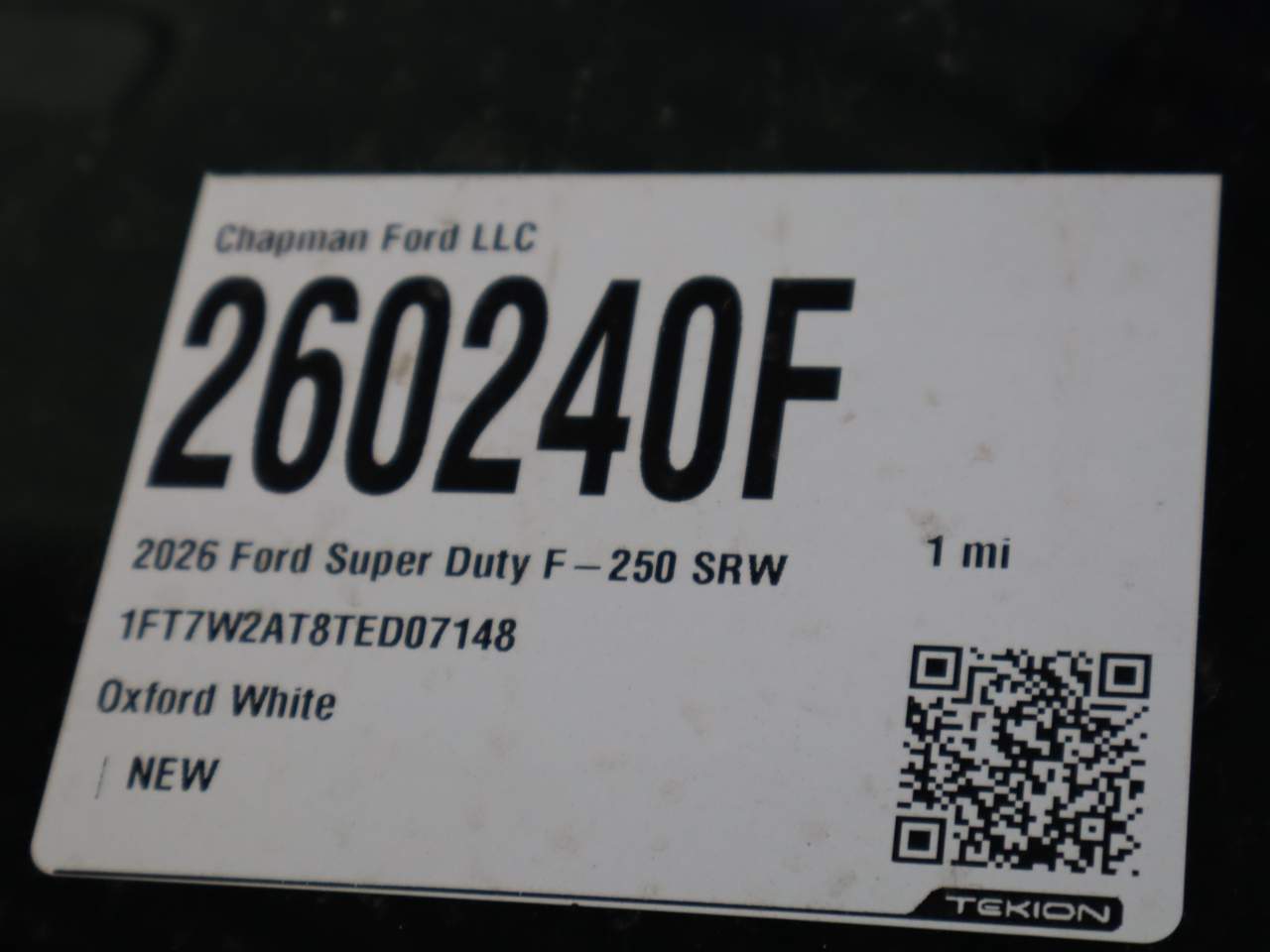 2026 Ford F-250 Super Duty Crew Cab XL