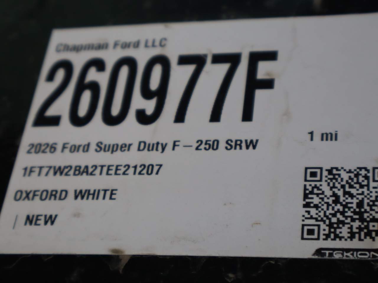 2026 Ford F-250 Super Duty Crew Cab XL