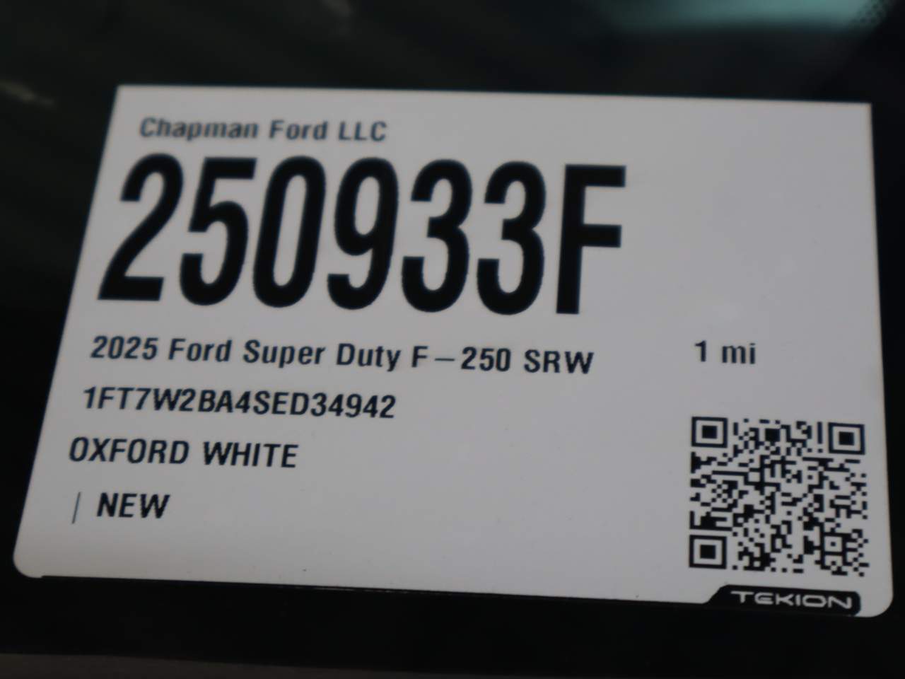 2025 Ford F-250 Super Duty Crew Cab XL