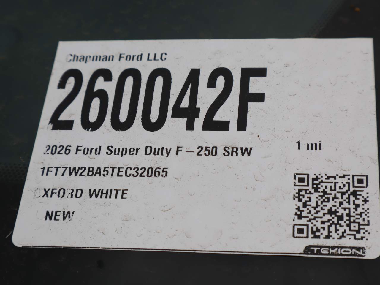 2026 Ford F-250 Super Duty Crew Cab XL