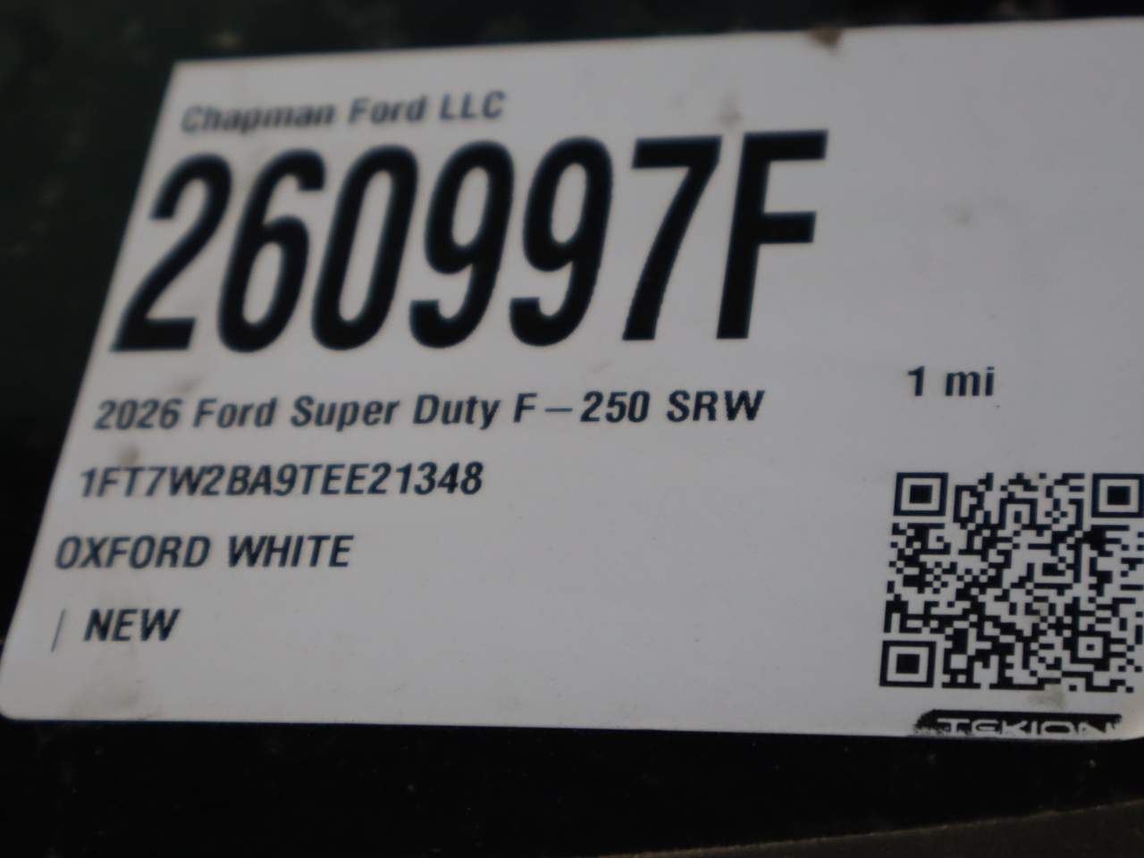 2026 Ford F-250 Super Duty Crew Cab XL