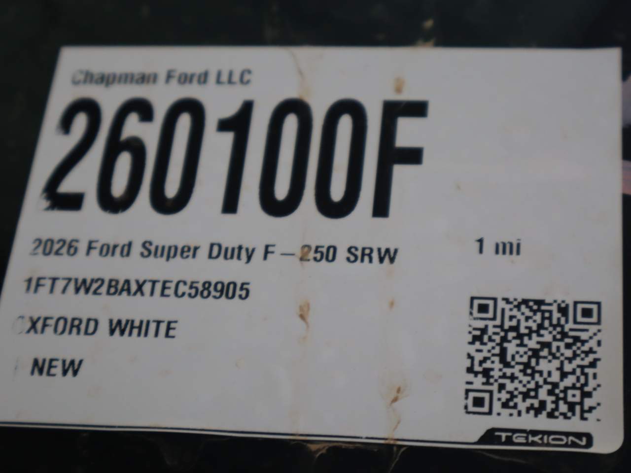 2026 Ford F-250 Super Duty Crew Cab XL