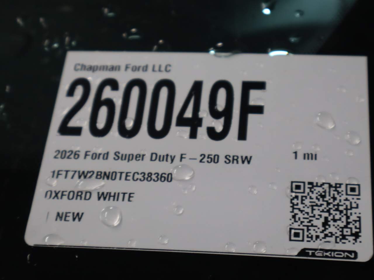 2026 Ford F-250 Super Duty Crew Cab XL