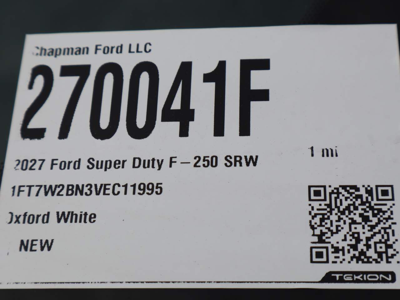 2027 Ford F-250 Super Duty Crew Cab XLT