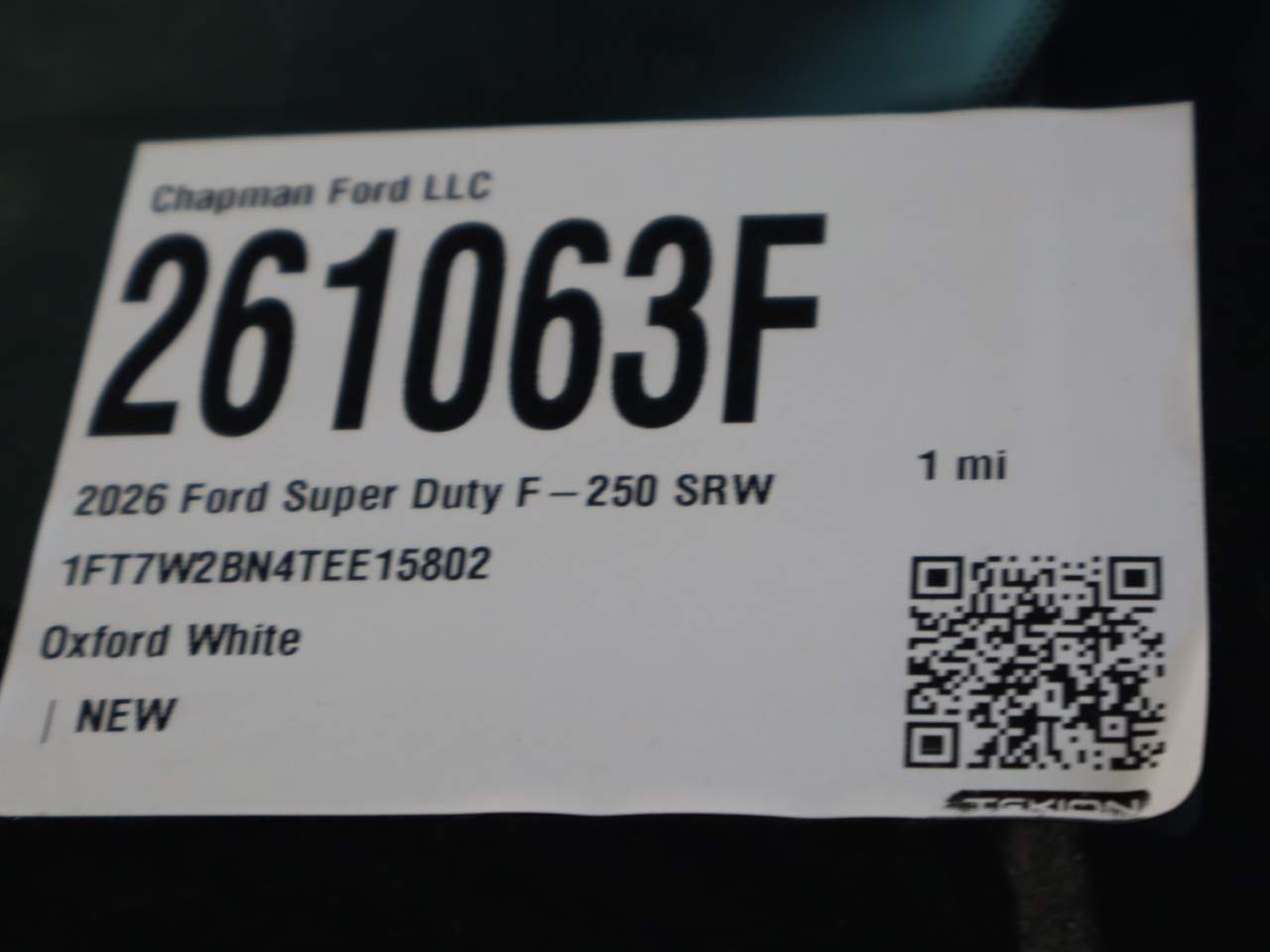 2026 Ford F-250 Super Duty Crew Cab XL