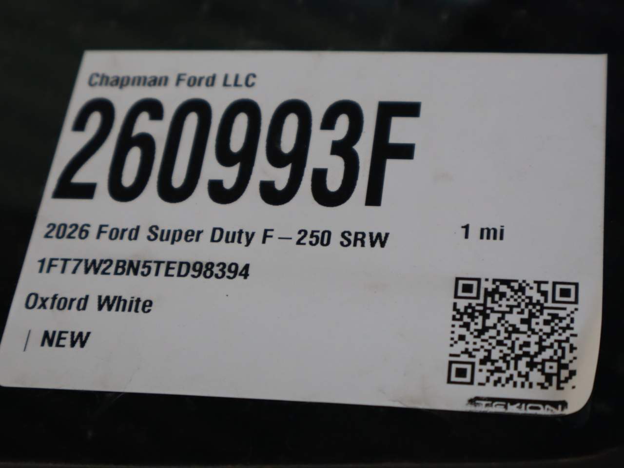 2026 Ford F-250 Super Duty Crew Cab XLT