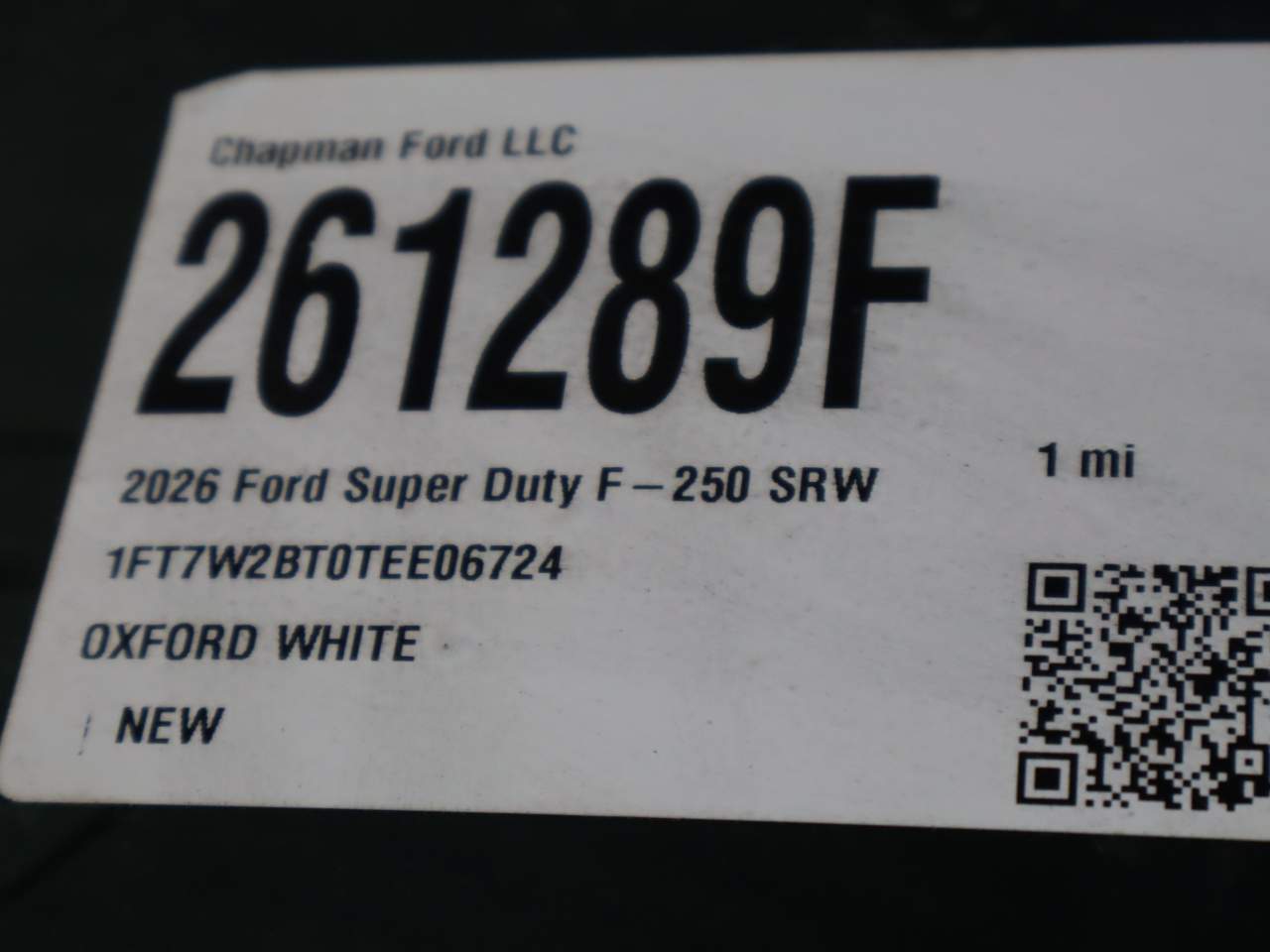 2026 Ford F-250 Super Duty Crew Cab XL
