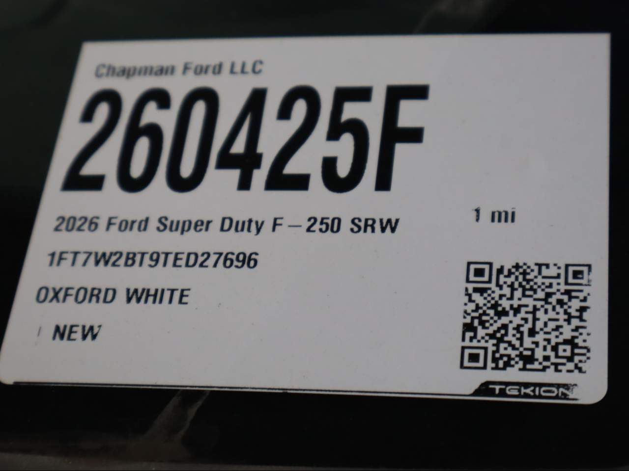 2026 Ford F-250 Super Duty Crew Cab XL