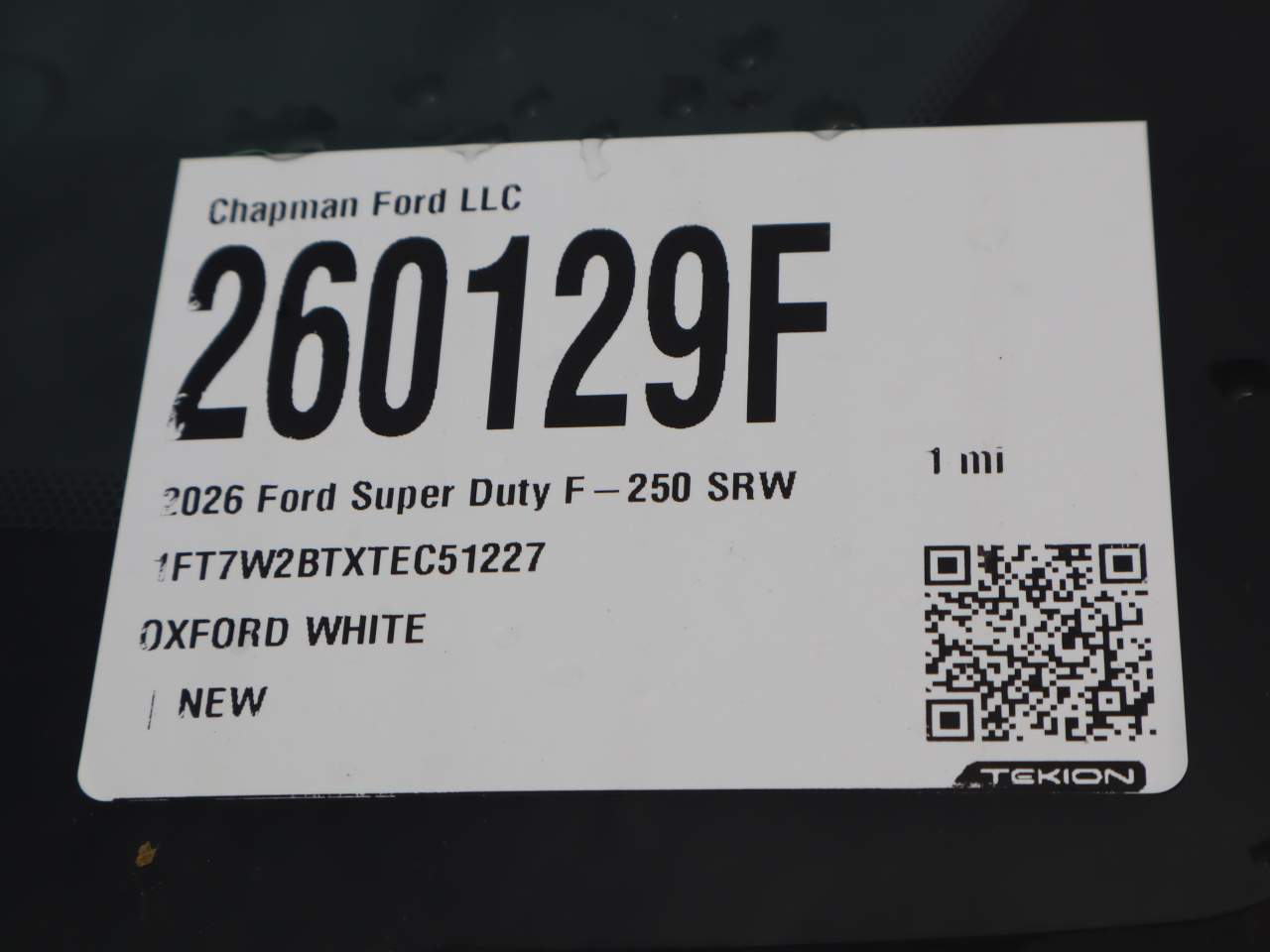 2026 Ford F-250 Super Duty Crew Cab XL