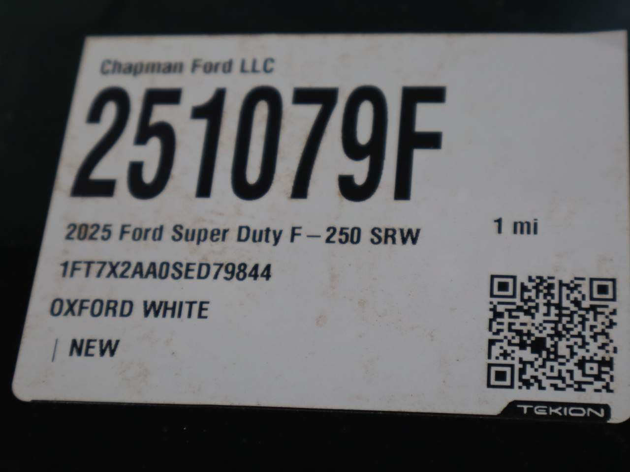 2025 Ford F-250 Super Duty SuperCab XL