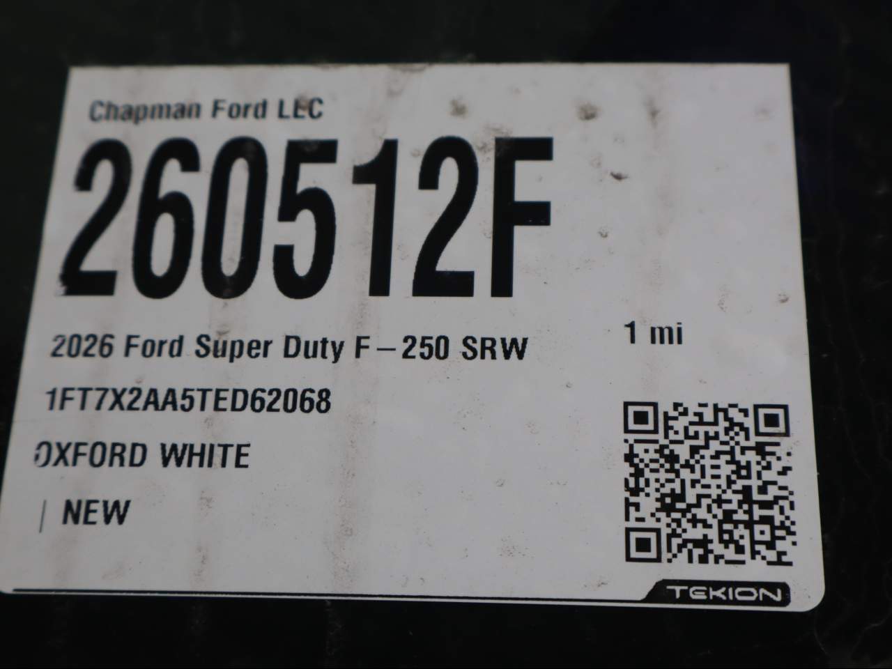 2026 Ford F-250 Super Duty SuperCab XL