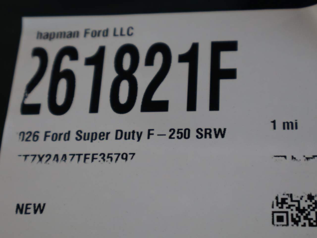 2026 Ford F-250 Super Duty SuperCab XL