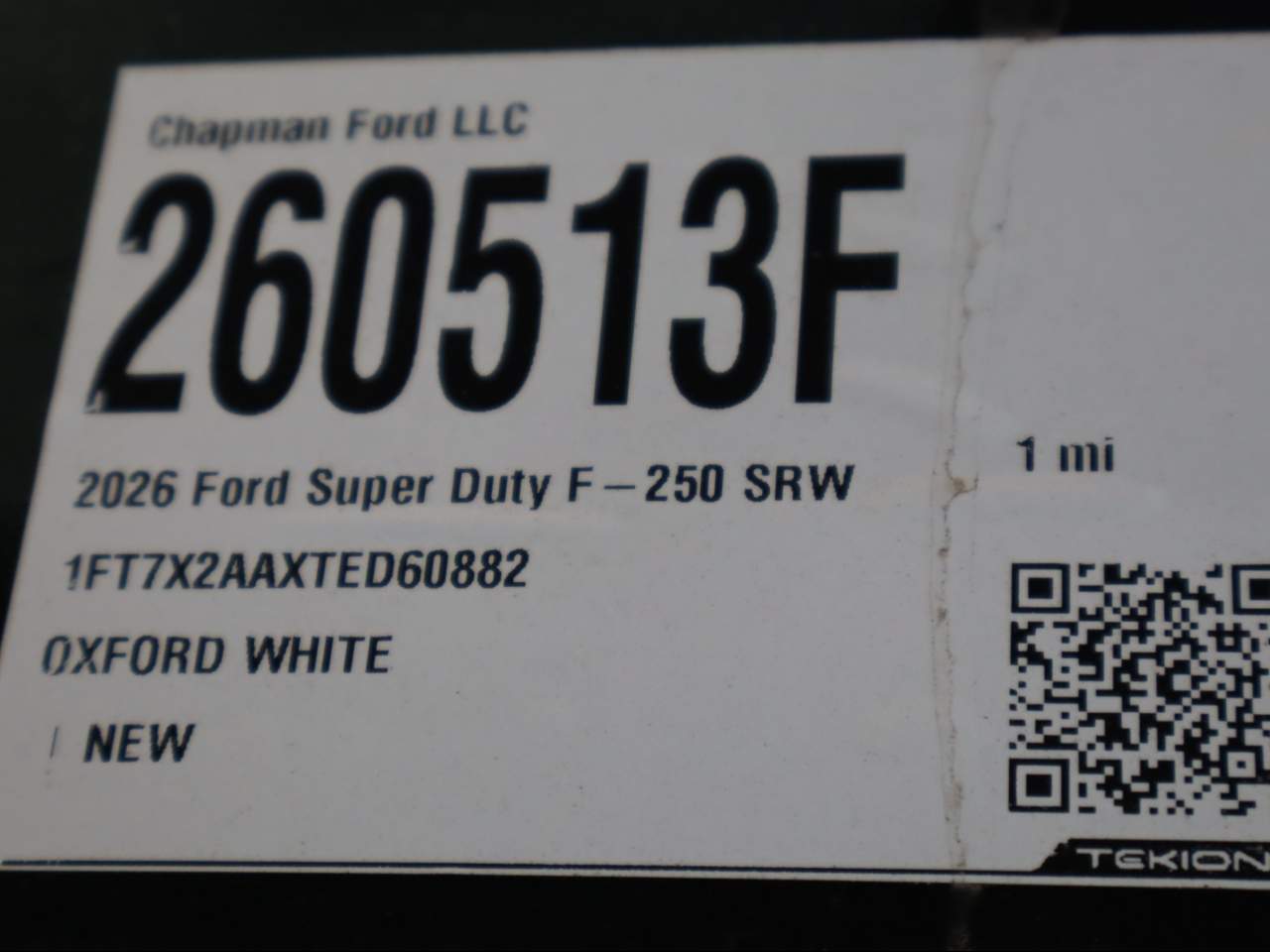 2026 Ford F-250 Super Duty SuperCab XL