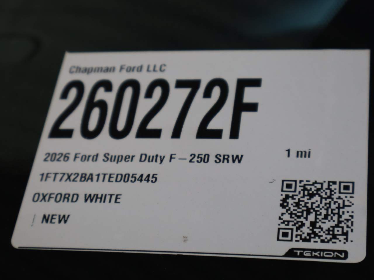 2026 Ford F-250 Super Duty SuperCab XL