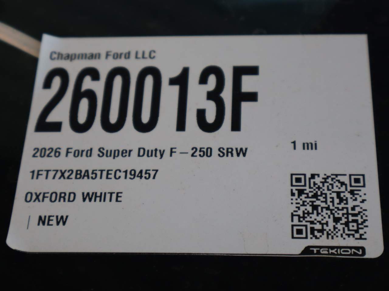 2026 Ford F-250 Super Duty SuperCab XL