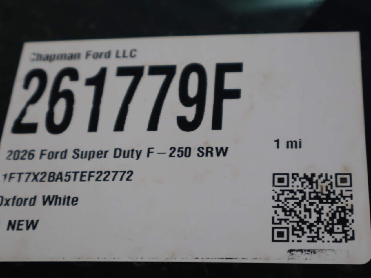 2026 Ford F-250 Super Duty SuperCab XL