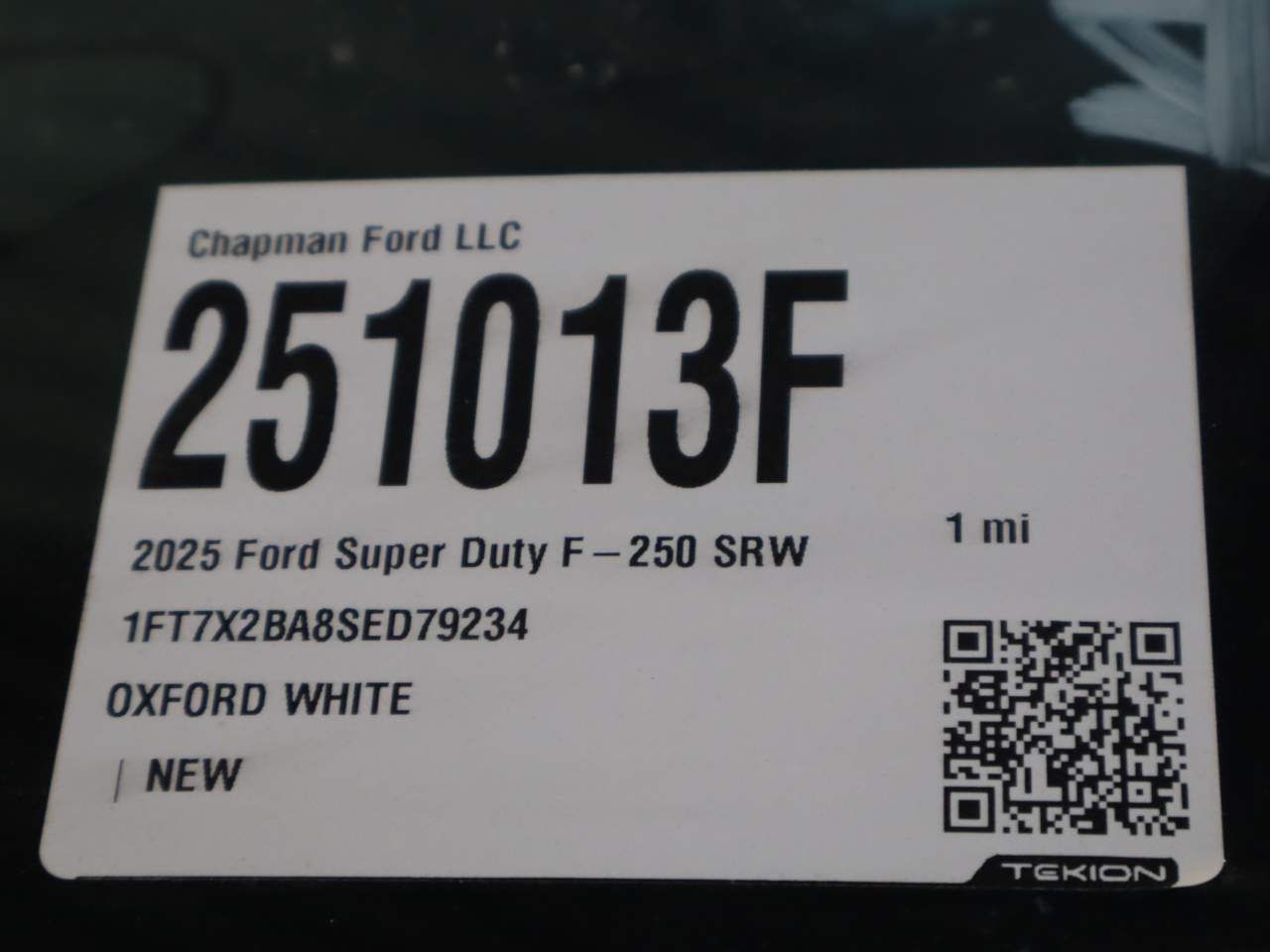 2025 Ford F-250 Super Duty SuperCab XL
