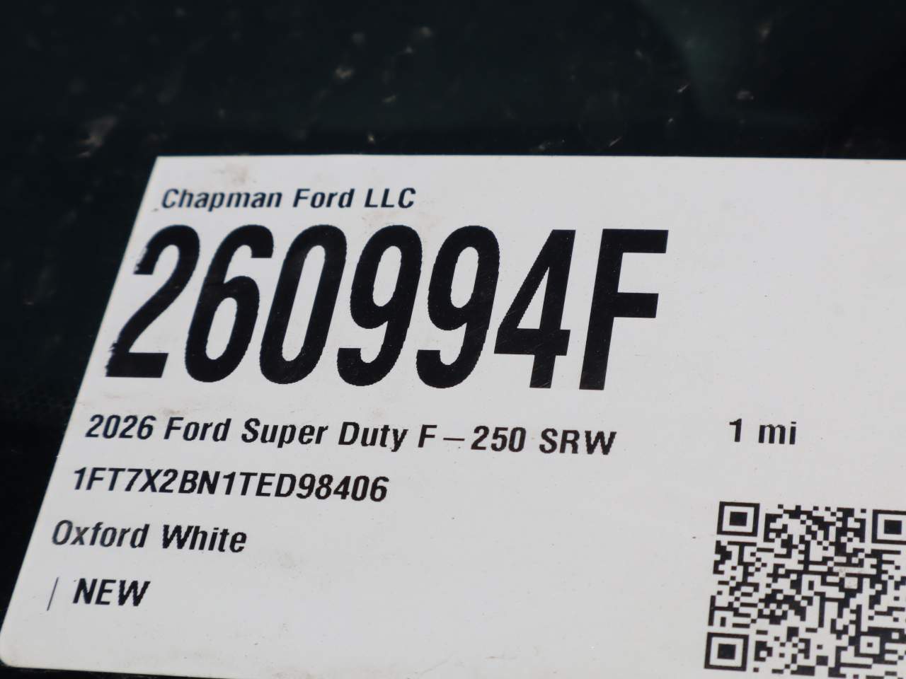 2026 Ford F-250 Super Duty SuperCab XLT