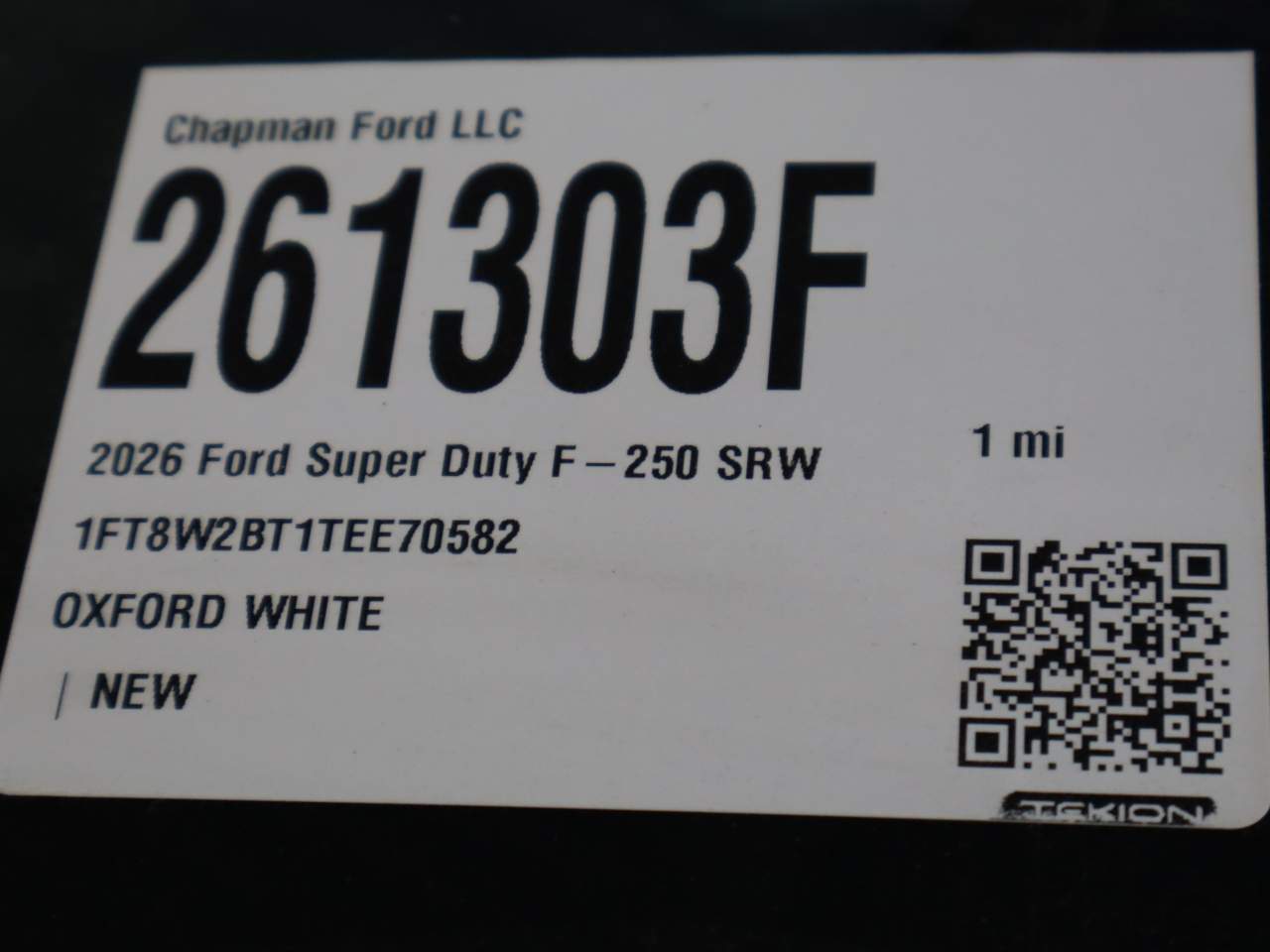 2026 Ford F-250 Super Duty Crew Cab XL