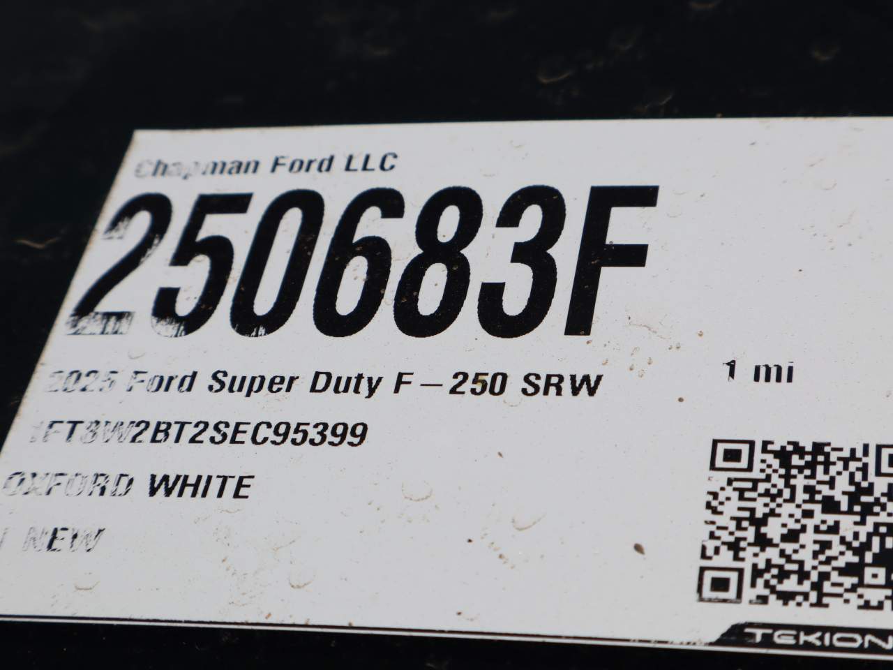 2025 Ford F-250 Super Duty Crew Cab XL