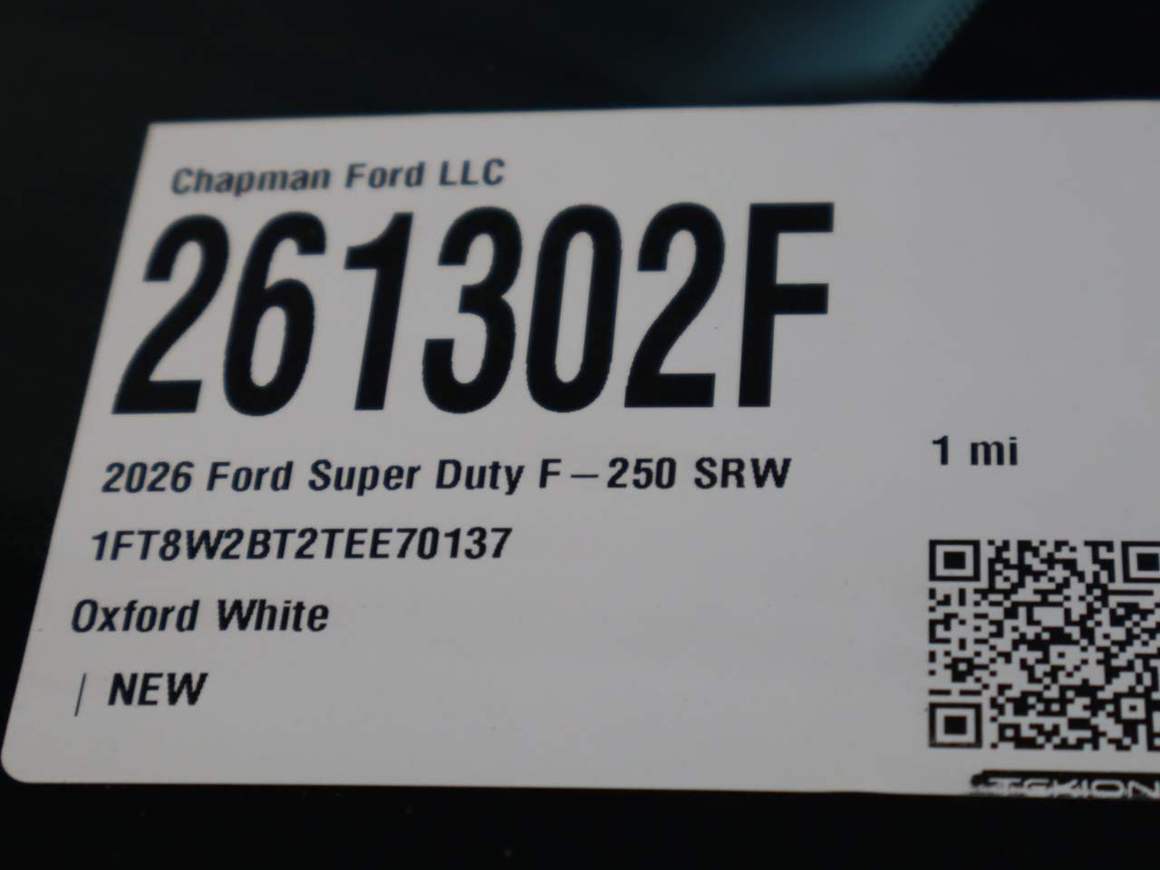 2026 Ford F-250 Super Duty Crew Cab XL