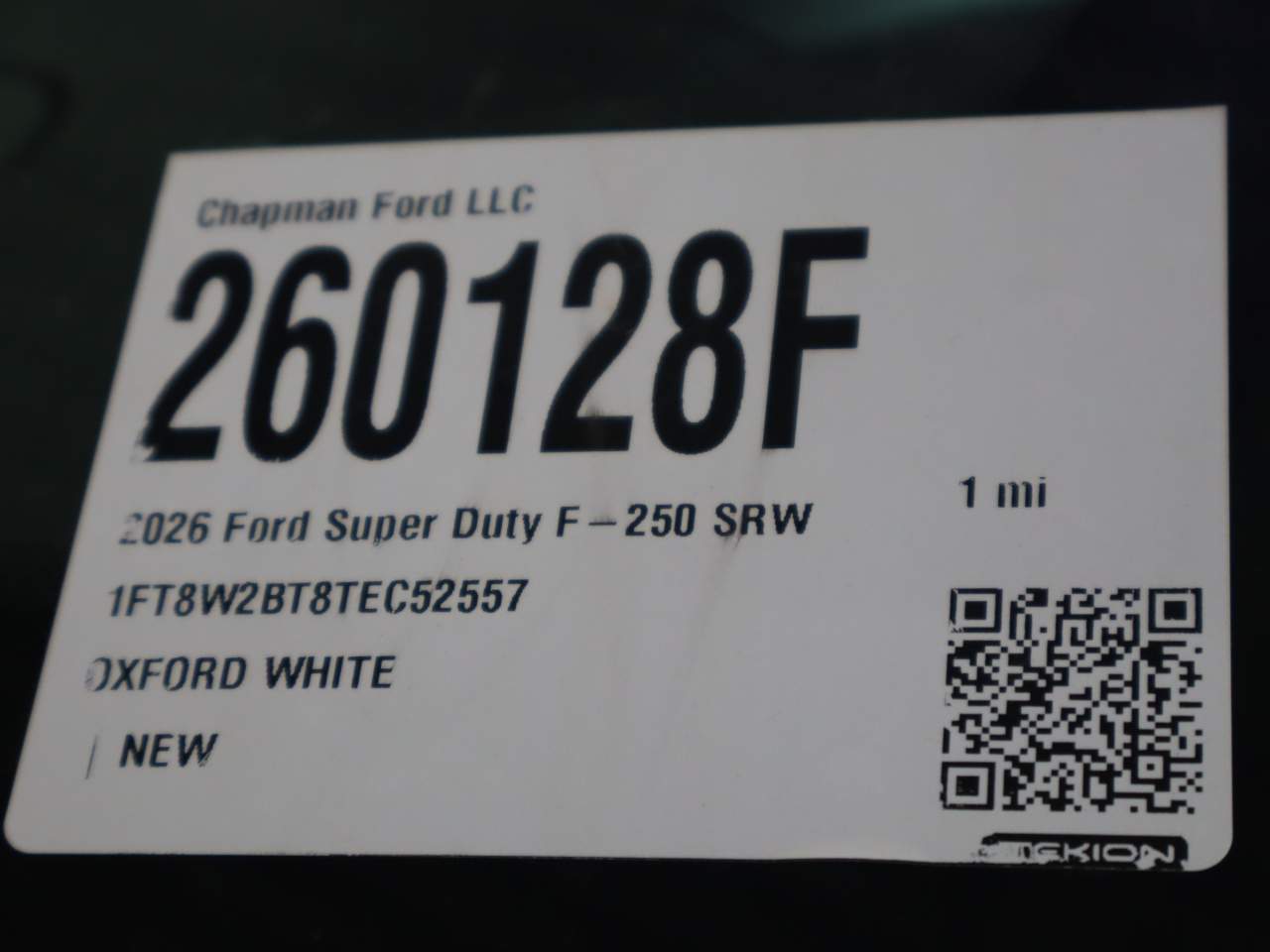 2026 Ford F-250 Super Duty Crew Cab XL